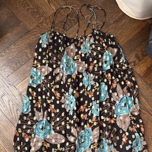 Floral Spaghetti Strap Dress